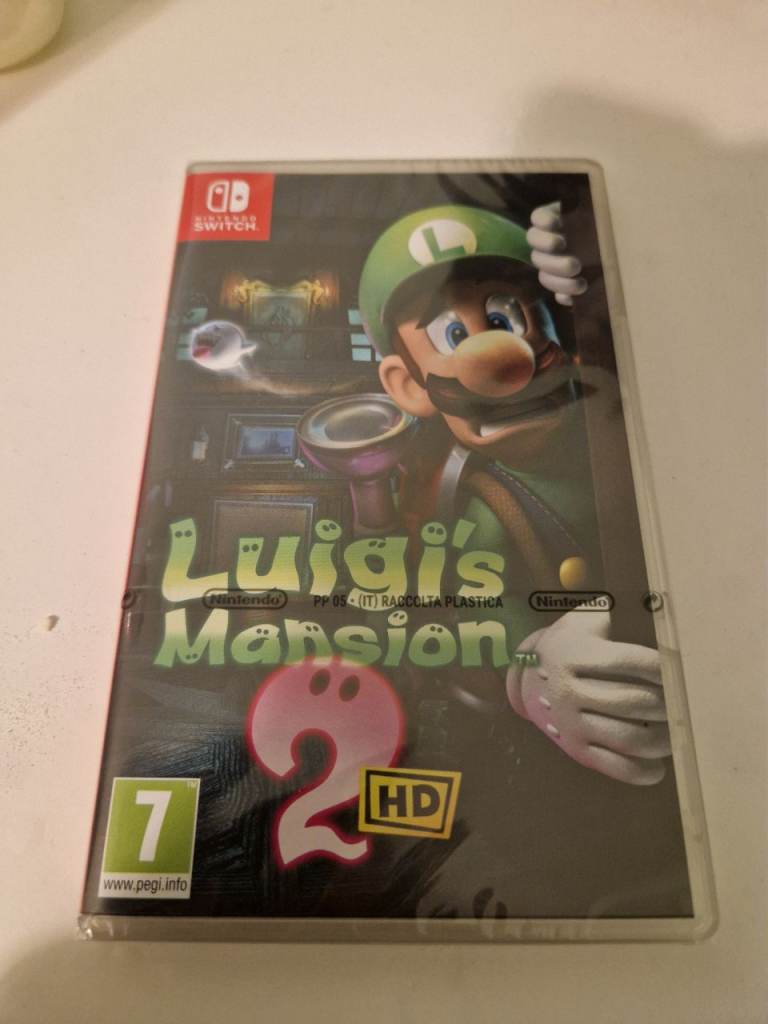 Luigis Mansion 2 HD Nintendo Switch Sealed