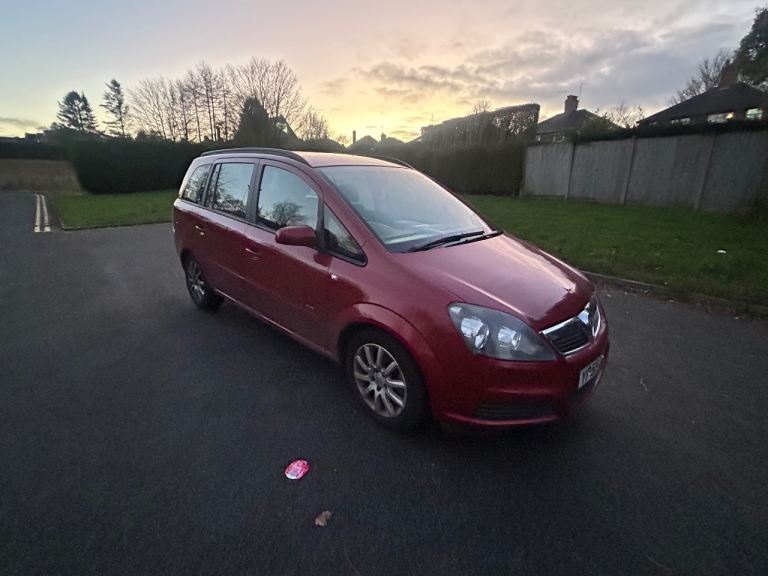 Vauxhall zafira 1.6 petrol 