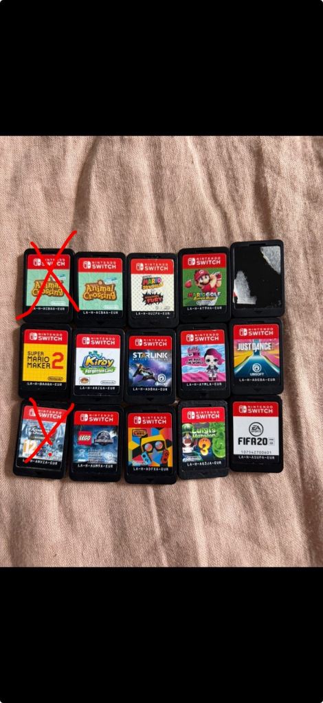 Nintendo Switch Games Bundle - Various Titles, Good Condition