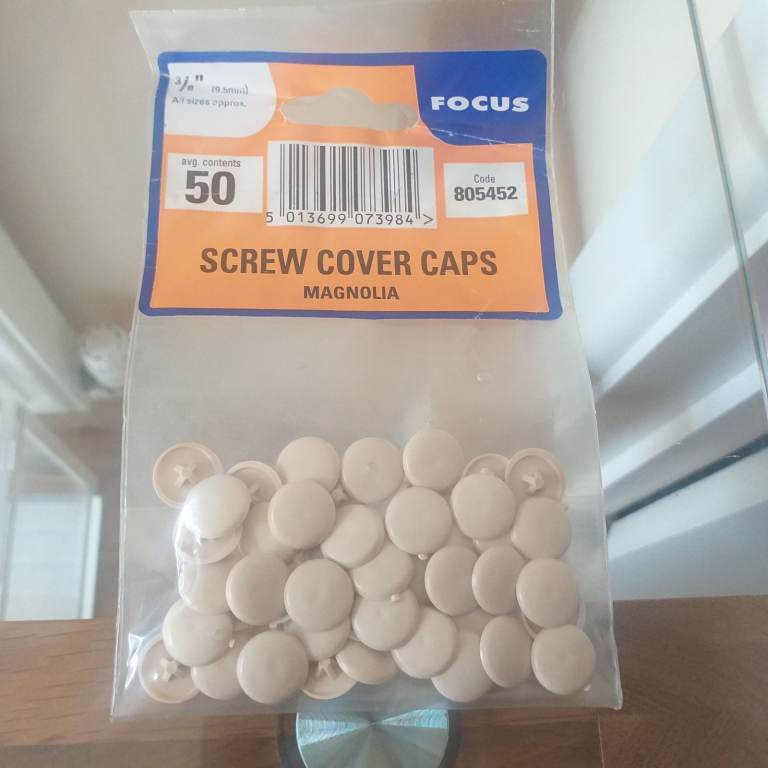 Magnolia Screw Cover Caps 50 PK