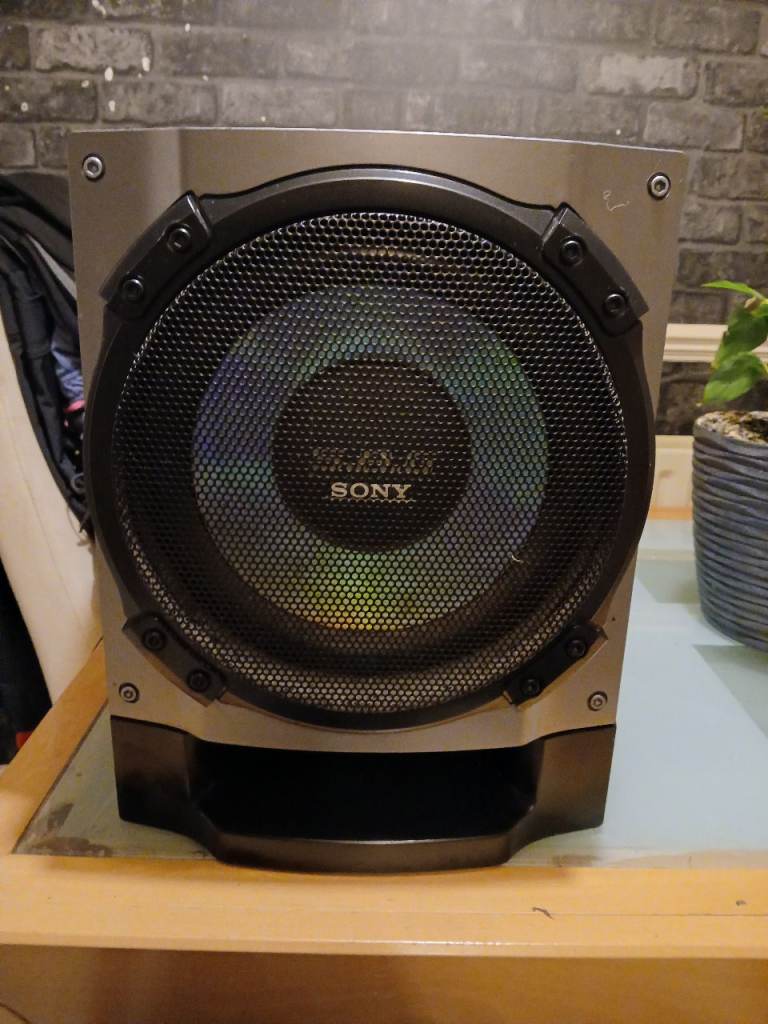 Sony Subwoofer Speaker – Working (Some Scratches)