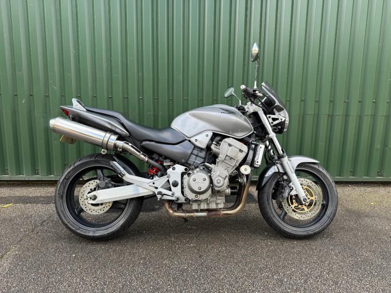 Honda Hornet 900 CB900F Silver 2002 38k Scorpion Pipes Nice Bike 