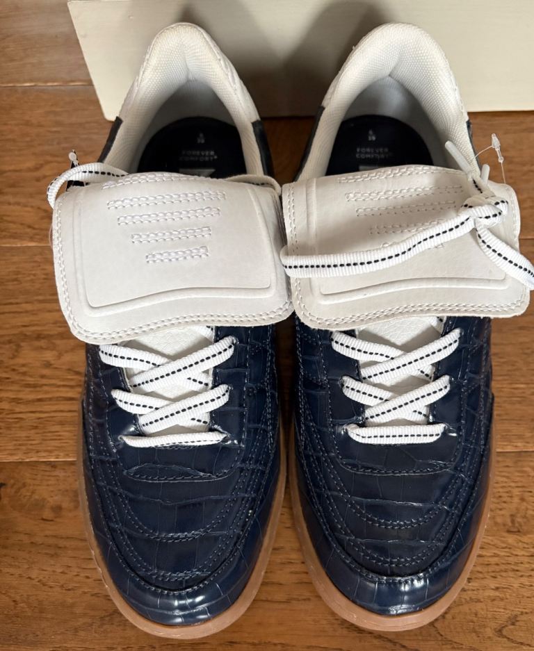 Navy Blue Next Trainers Brand New 