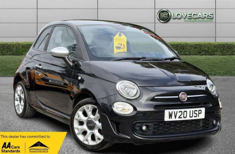2020 Fiat 500 1.2 Rock Star Hatchback 3dr Petrol Manual Euro 6 (s/s) (69 bhp) Hatchback Petrol Ma...