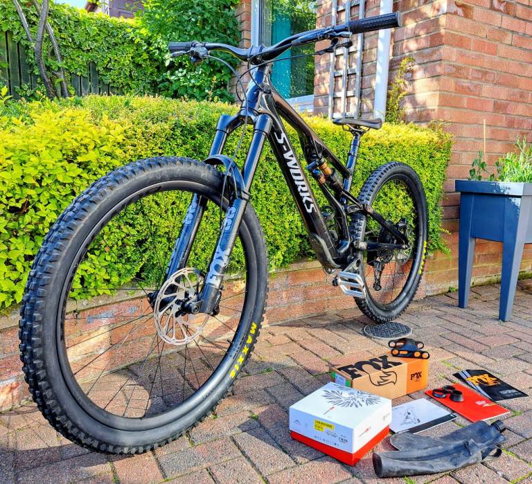 Specialized S-Works Stumpjumper Evo mountain bike (large)