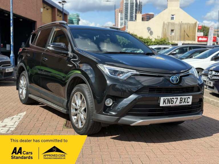 2017 Toyota RAV4 2.5 VVT-h Excel CVT 4WD Euro 6 (s/s) 5dr (Safety Sense, Nav) ESTATE Petrol/Elect...