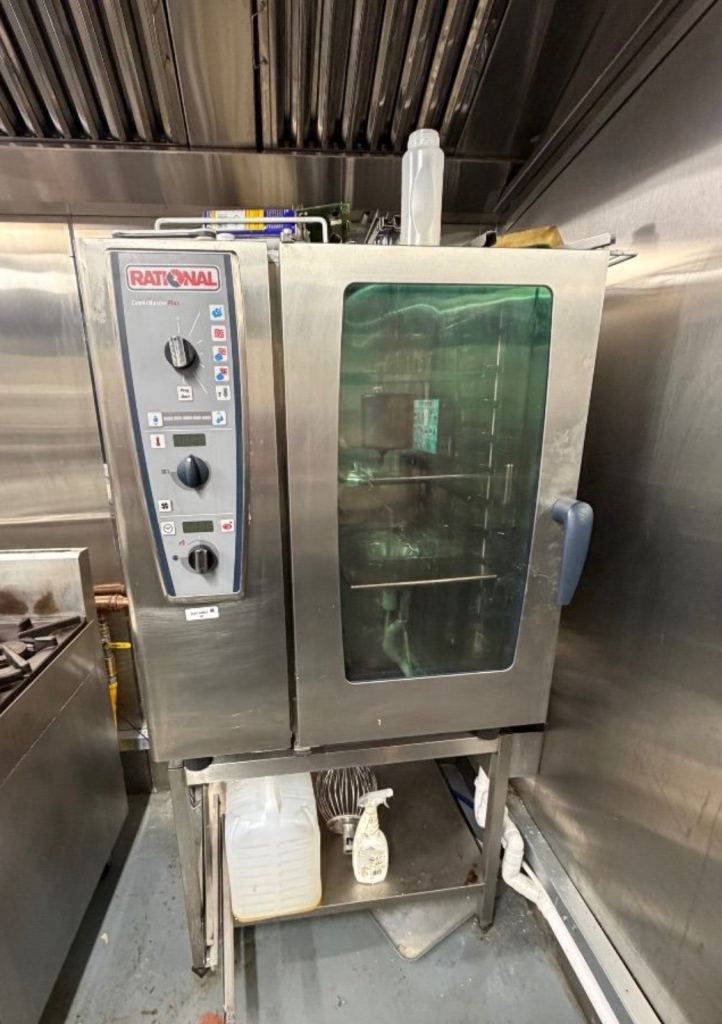 Rational combi master plus  10 grid 3 phase steam oven  oven 