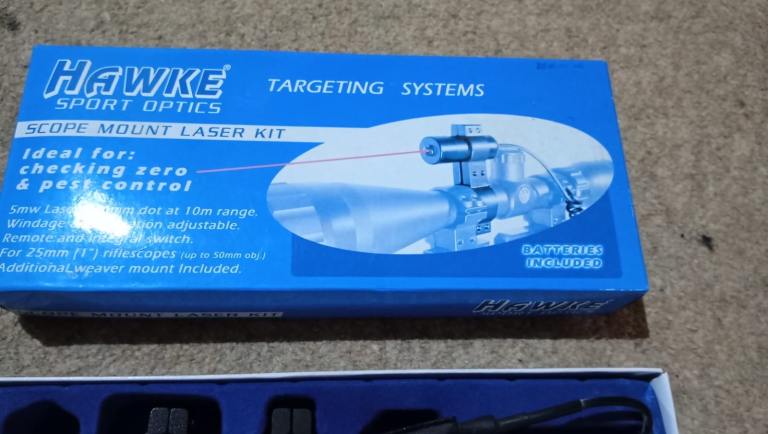 Hawke HK3502 Scope Mount Laser Kit - new.