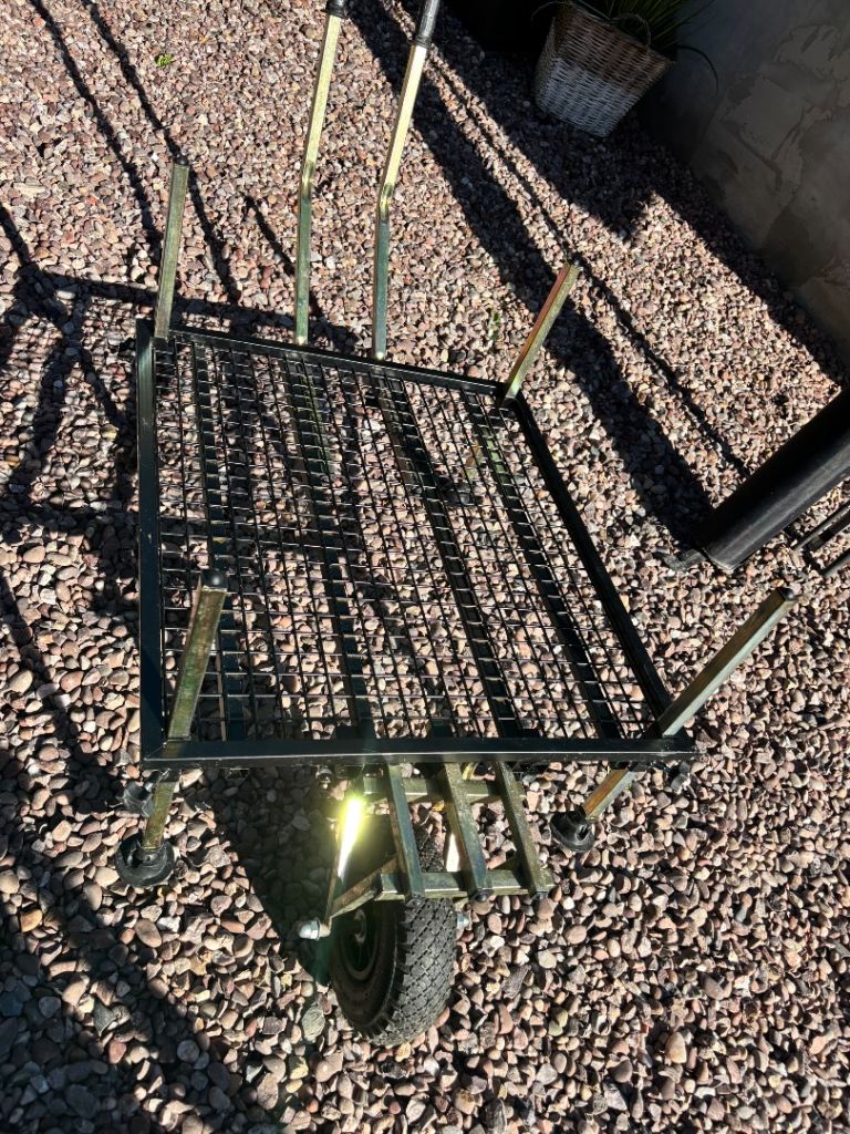 fishing platform with transport system