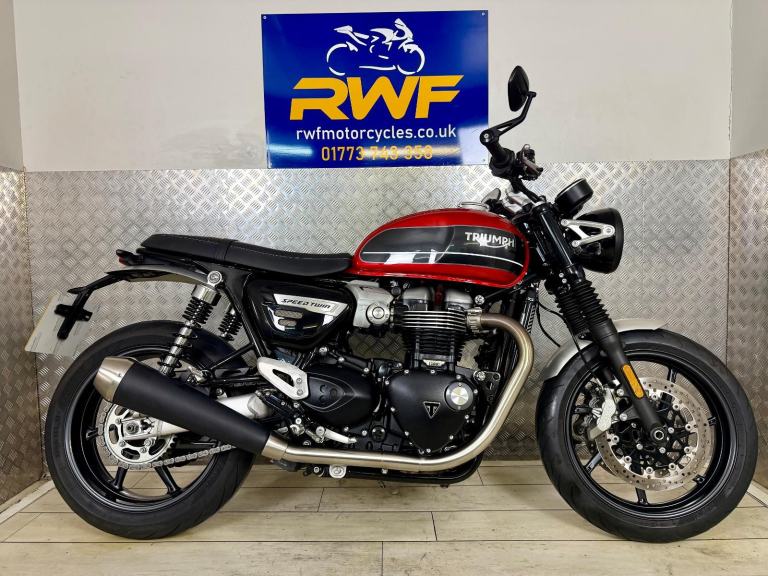 TRIUMPH SPEED TWIN 1200, 2021, 21 REG, ONLY 3,798 MILES, SUPERB CONDITION