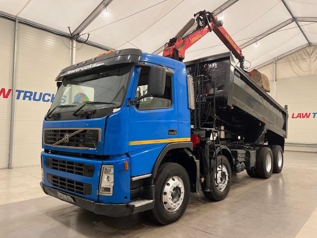 Volvo FM12 380 8x4 Day Cab Steel Tipper Grab