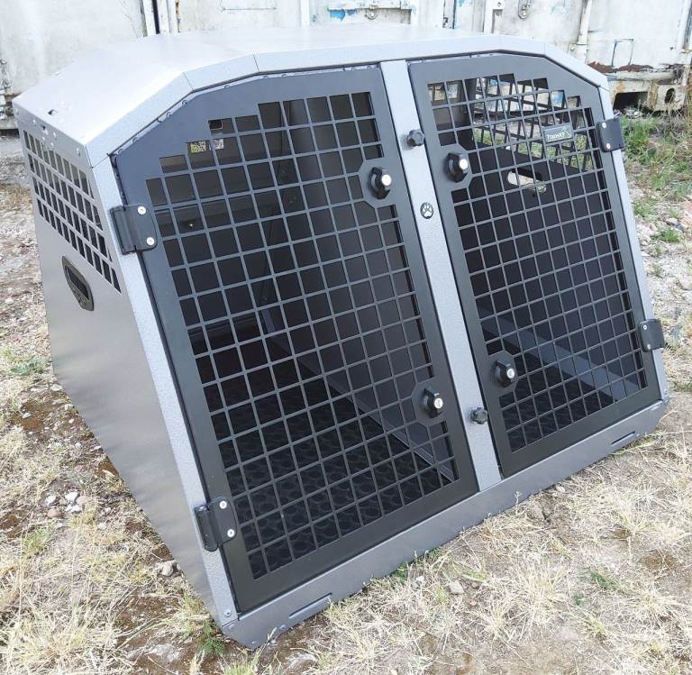 Trans K9 ( B38 ) Transport double dog cage ( Lockable & Crash Tested ) TransK9