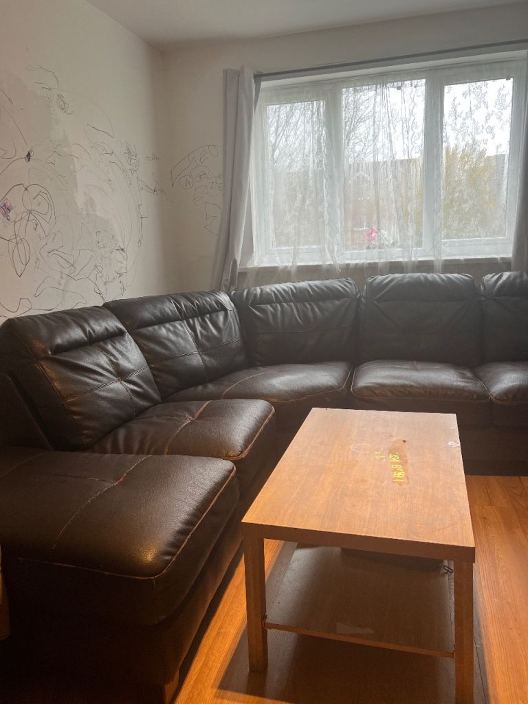 Free to take - 5 chairs dining table plus sofa and coffee table 