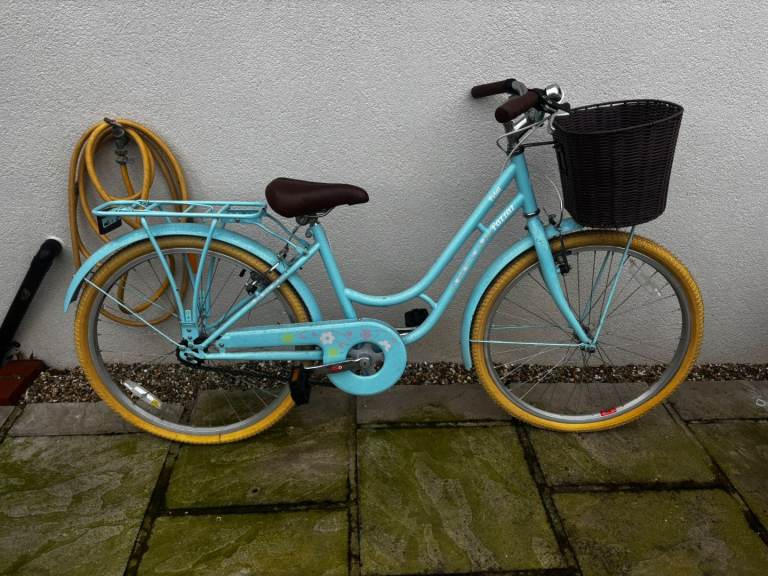 Bicycle With Basket for Sale