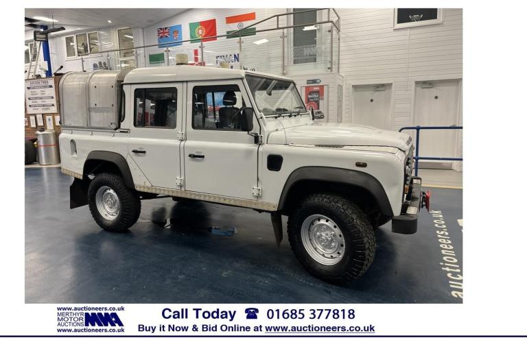 2011 Land Rover Defender 110 2.4TDCI 5 SEAT DOUBLE CAB 4X4 PICKUP C/W CANOPY --------------------...