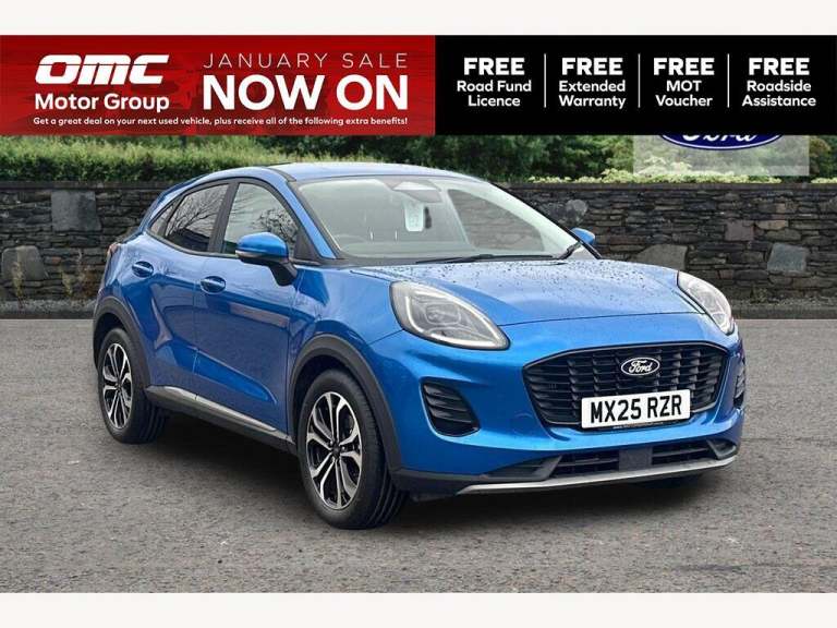 2025 Ford Puma 1.0 EcoBoost Hybrid mHEV ST-Line X 5dr HATCHBACK Petrol/Electric Hybrid Manual