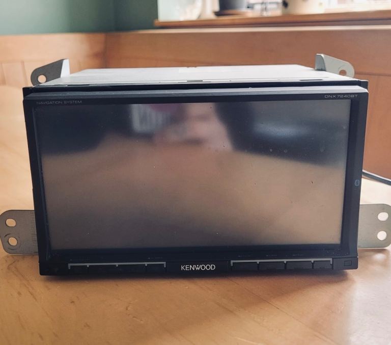 Kenwood DNX7240BT Double DIN Car Stereo Sat Nav Bluetooth + Remote Tested