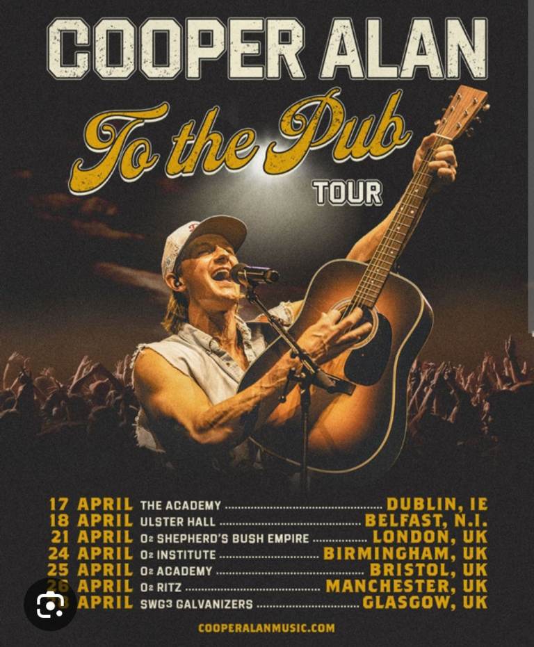 Cooper Alan to the pub tour 