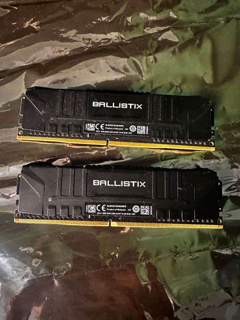 16GB DDR4 Ballistix RAM