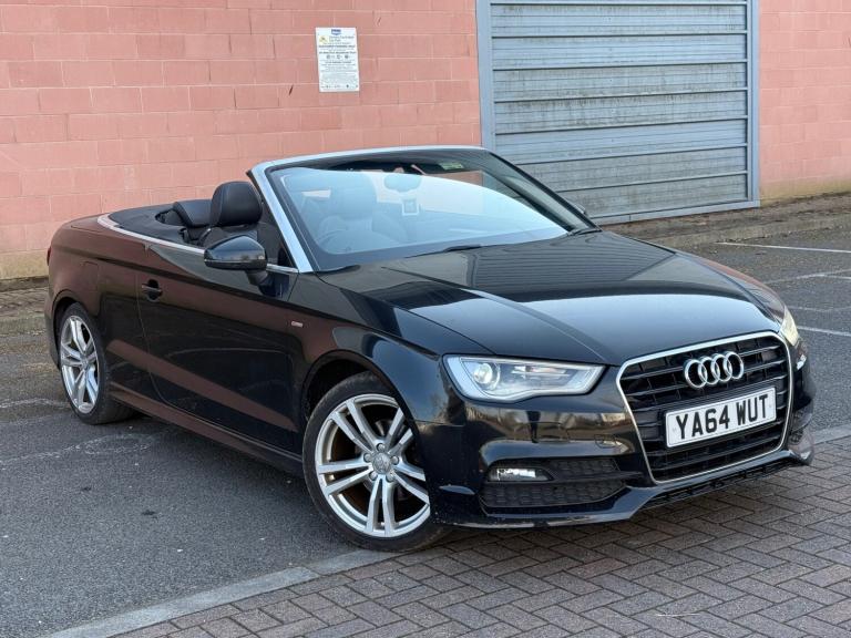 2015 Audi A3 2.0 TDI S Line 2dr/£20 ROAD TAX CONVERTIBLE Diesel Manual