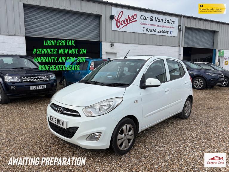 2013 Hyundai i10 1.2 Style 5dr HATCHBACK Petrol Manual