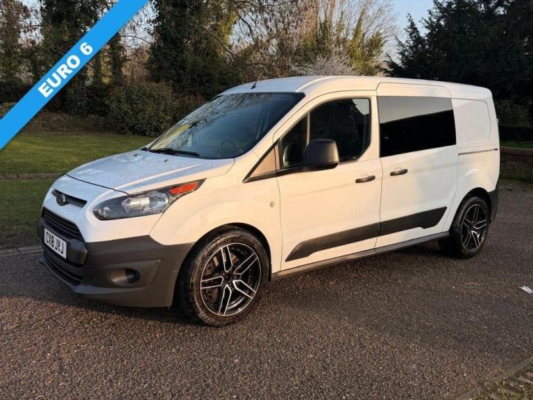 2018 18 FORD TRANSIT CONNECT 1.5 TDCI 230 100BHP 5 SEATER L2 H1 LWB COMBI CREW P