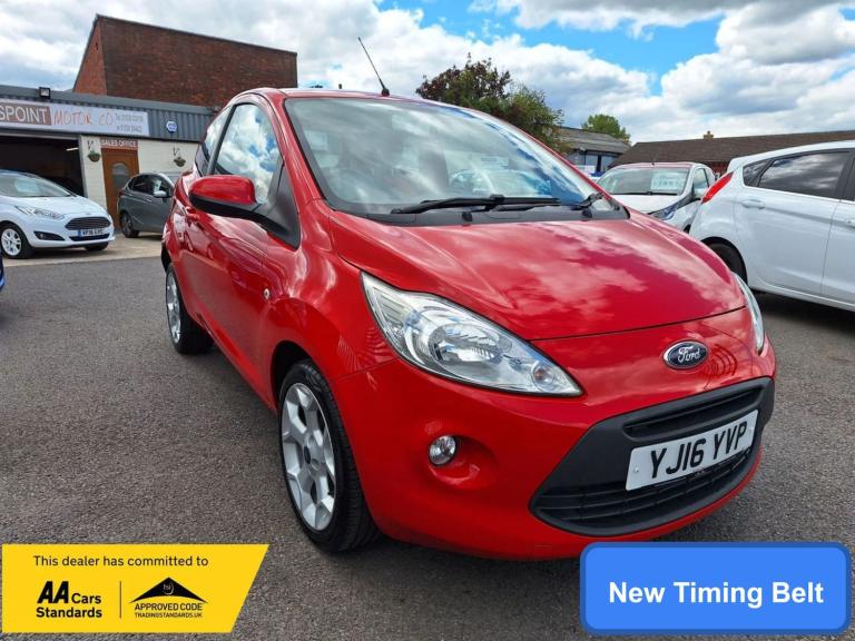 2016 Ford Ka 1.2 Zetec 3dr [Start Stop] HATCHBACK PETROL Manual