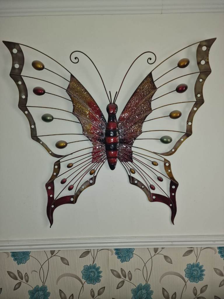 Butterfly Metal Wall Art 