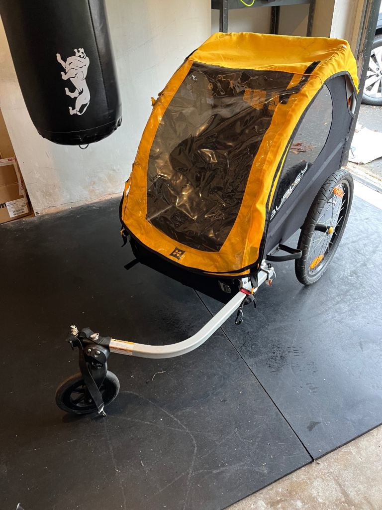 Burley Bee double bicycle trailer