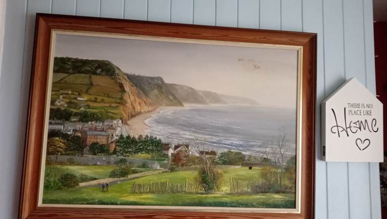 Painting of Sidmouth East Devon
