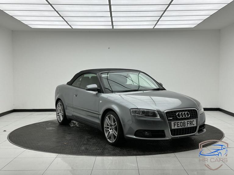 2008 Audi A4 Cabriolet 2.0 TFSI S line Special Edition Convertible 2dr Petrol Multitronic (199 g/...