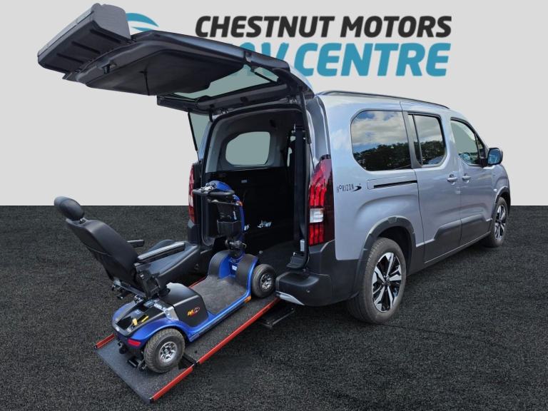 Peugeot Rifter M WAV Wheelchair Access Auto 1.5 Diesel 4 Seats 8K Miles 2024 