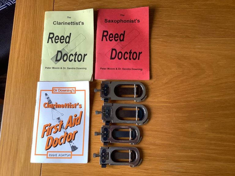 Clarinet and Saxophone Reed Doctor Books & Reed Cutters
