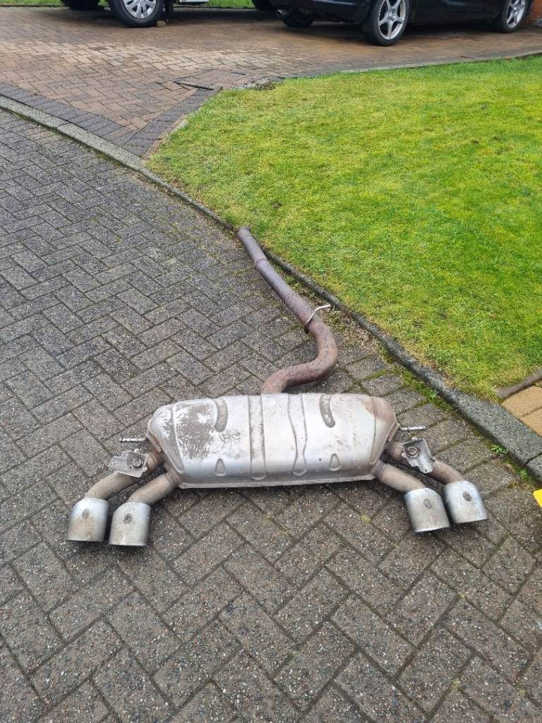 Vw mk7.5 exhaust backbox  