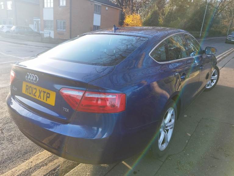 Audi A5 Sportback 2.0 TDI 2012 Manual only £35 Tax Euro 5 Hatchback Diesel MOT