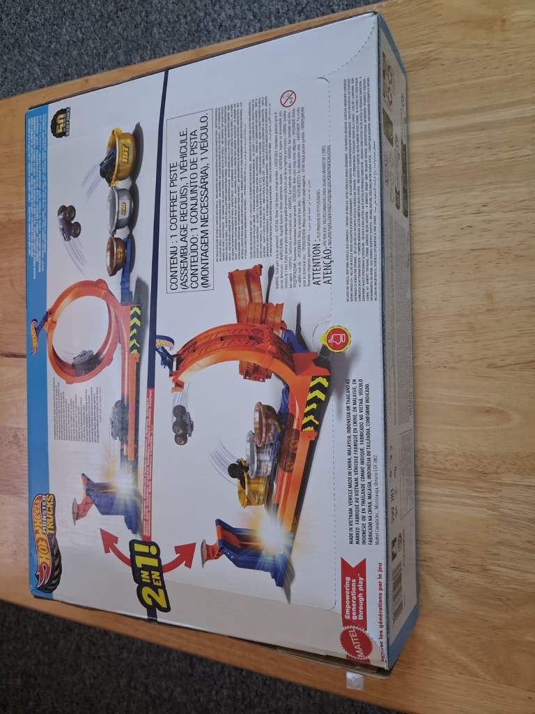 Hot Wheels Monster Trucks Track Set – Brand New (Unused & Packed)
