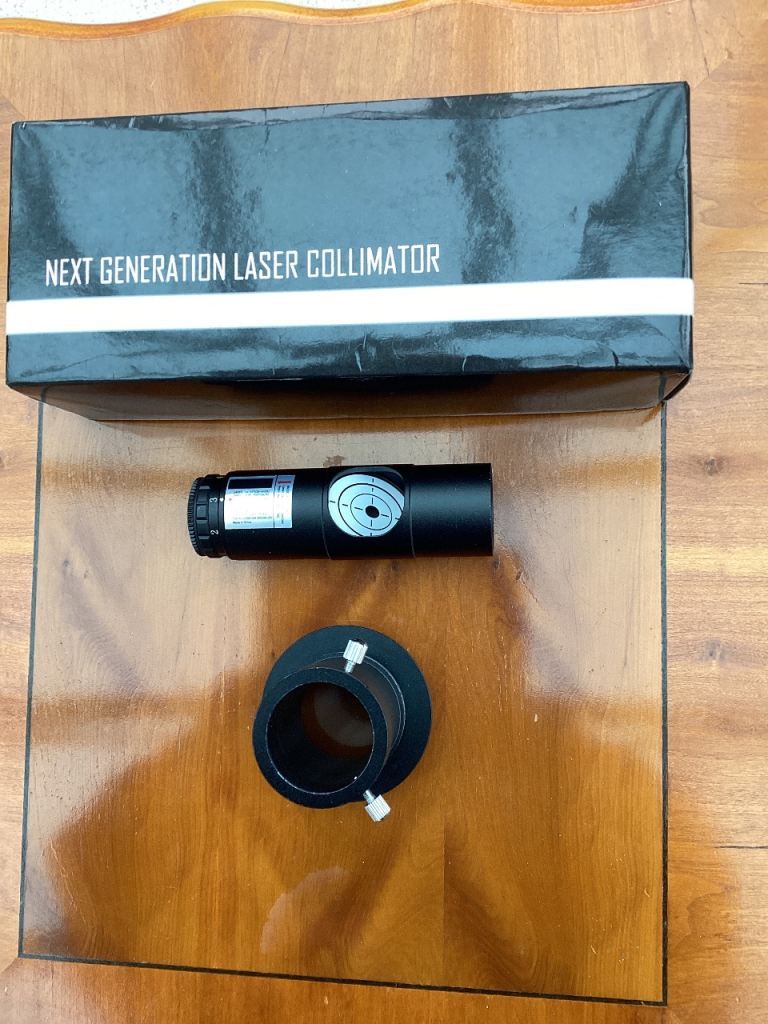 Laser Collimator for Newtonian Reflecting Telescope.