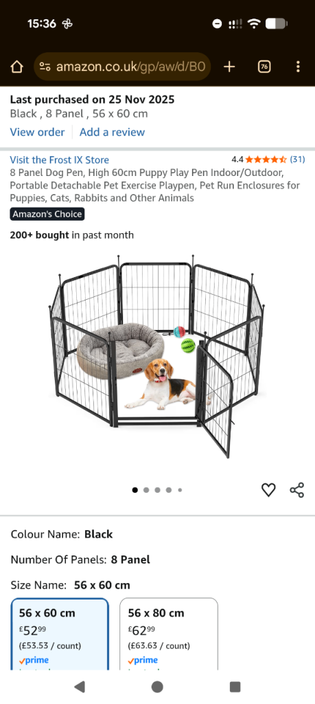 Dog play pen