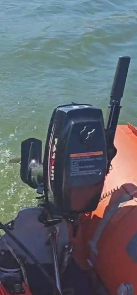 Parsun 2 stroke outboard & anchor rope chain etc