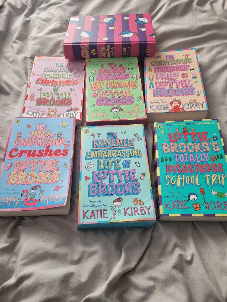7 Lottie Brooks books by Katie Kirby