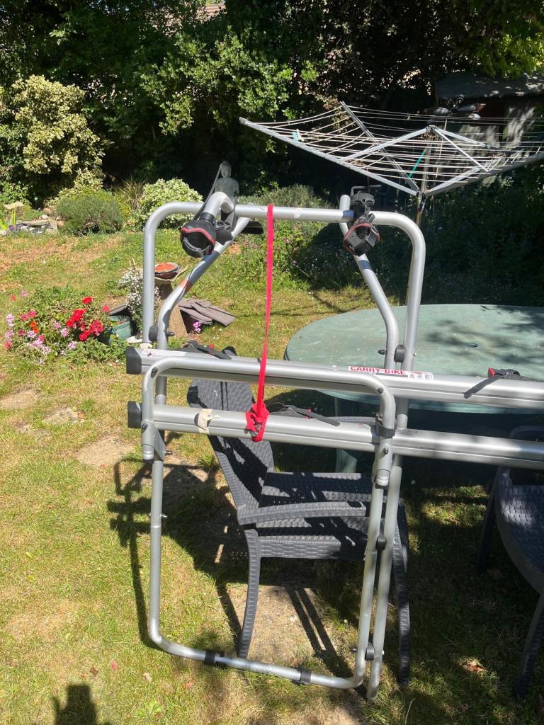 Fiamma bike rack for Camper van with double rear doors