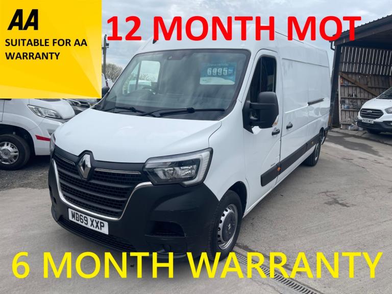 2020 Renault Master LM35dCi 135 Business Medium Roof Van PANEL VAN Diesel Manual