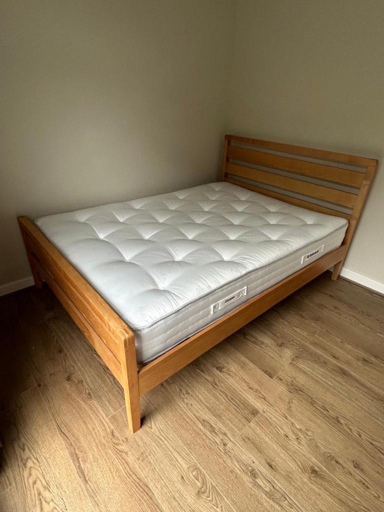 Dreams Double Bed Frame with Mattress – Good Condition