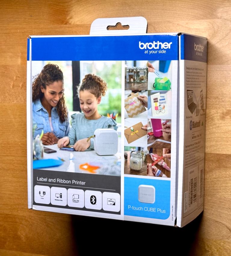 Brother rechargeable label and ribbon printer