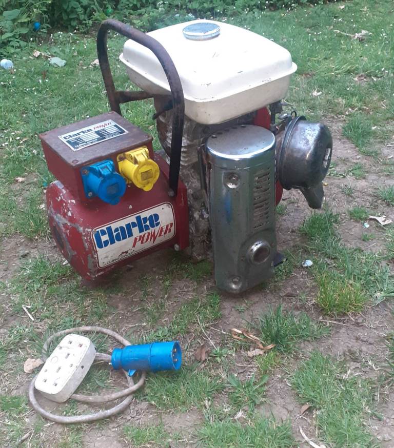 Honda g300 with Clarke CP2500 generator. 