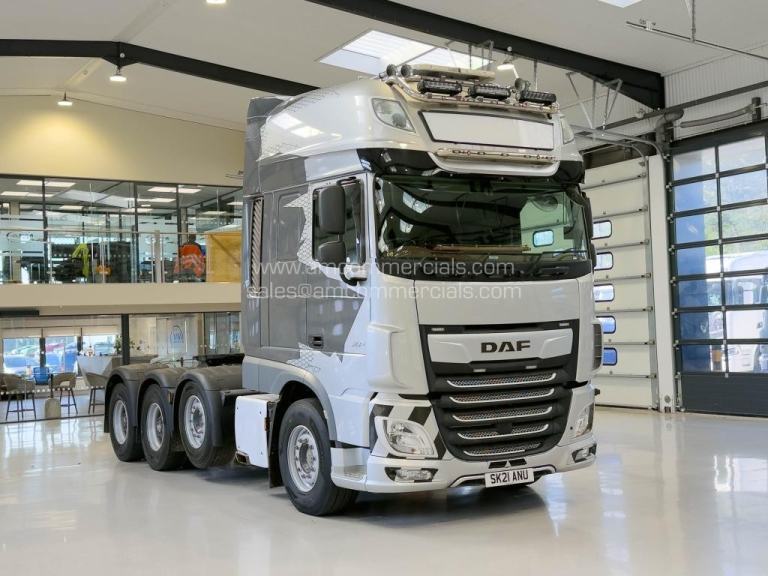 2021 (21) DAF XF 530 SUPERSPACE 8X4 DOUBLE DRIVE HUB REDUCTION LIFT AXLE