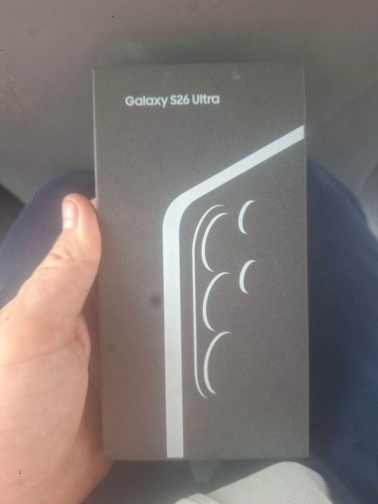 Brand New Boxed Samsung Galaxy S26 Ultra 256GB Black