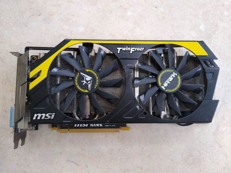 MSI Hawk 2Gb GTX760 card