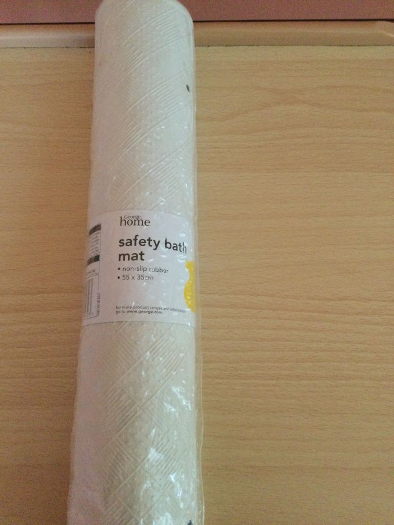 Bath safety mat.
