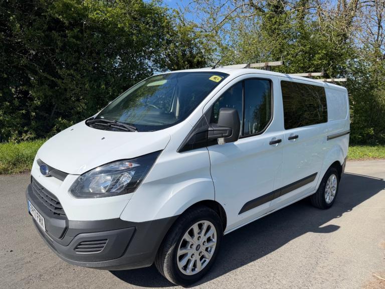 2017 Ford Transit Custom 2.0 TDCi 7 seater crew van NEW TIMING BELT NO VAT PANEL VAN Diesel Manual